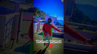 gulabi sharara reels trending song 🥀♥️ thumka thumka pahadi song#gulabisharara #thumakthumak #short