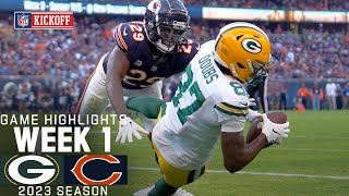 Green Bay Packers vs. Chicago Bears Game Highlights | NFL 2023 Week 1
