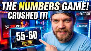 WWE 2k26 myfaction Number games event 55 - 60