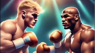 Jake Paul and Mike Tyson in the gym💪👿