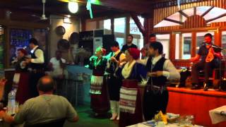 Another night at the taverna - Couples dancing at Ostria Taverna Paleochora.MOV