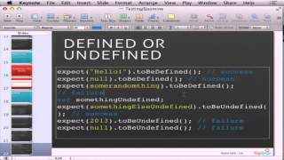 BDD Testing JavaScript with Jasmine