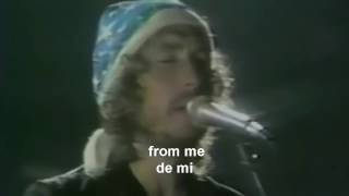 BOB DYLAN - KNOCKIN´ ON HEAVEN´S DOOR (1975/1976) LIFE ESPAÑOL/INGLES
