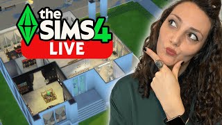 Continuiamo il progetto del museo in The Sims 4 💚 (Live di prova)