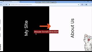 Create A Horizontal Website using HTML CSS (UNDER 5 MINS!) #mcawali #viral