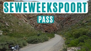 Ride through Seweweekspoort Pass in the Karoo in South Africa