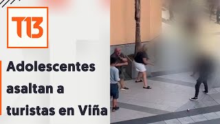 Violento asalto a pareja de turistas argentinos en Viña del Mar
