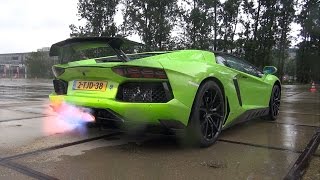 Novitec Torado Lamborghini Aventador Shooting FLAMES!!