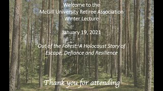 Out of the Forest! A Holocaust Story of Escape, Defiance and Resilience