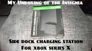 my Unboxing for the Insignia Xbox series X side dock charging station!!!