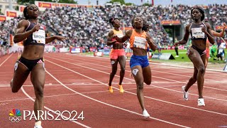 Shericka Jackson STUNNED by American upstart in Oslo 200m shocker | NBC Sports