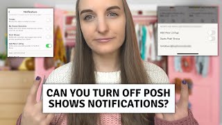 Answering the MOST COMMONLY Asked Poshmark Question.. | How to Manage Poshmark Notifications