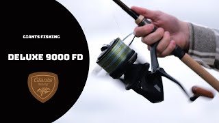 GIANTS FISHING DELUXE REEL FD 9000 + SPARE SPOOL FREE