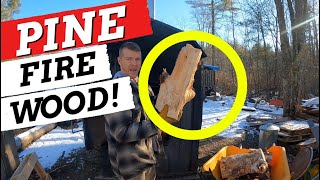 PINE FIREWOOD Is The BEST!