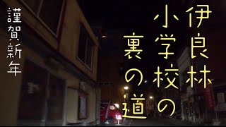 長崎　夜の伊良林小学校