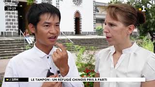 JT de Réunion La 1ère : Agression et intimidation d'un réfugié chinois au Tampon