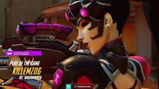 Overwatch Widowmaker 24 Killstreak
