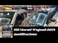 Old Maruti WagonR 2014 modifications in Lalbagh Lucknow 9129278891