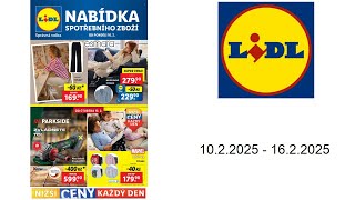 Leták Lidl - 10.2.2025 - 16.2.2025