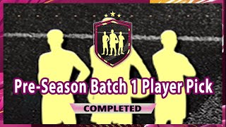 PRE-SEASON BATCH 1 PLAYER PICK SBC FIFA 22! (CHEAPEST SOLUTION - NO LOYALTY)