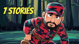 Intense Live Stream: 7 Gripping War and SCP Horror Stories Animated!