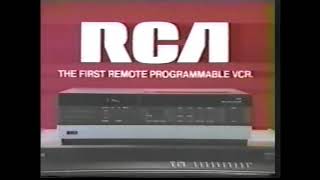 RCA VCR commercial - 1980s