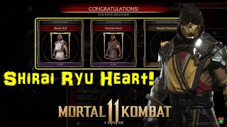 Mortal Kombat 11 how to unlock Scorpion Bloody Hell and Shirai Ryu Heart skins