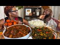 MARRIED COUPLES FIGHT SOMETIMES!| SOUL FOOD| POT ROAST| GREENS| YAMS| MUKBANG EATING SHOW!