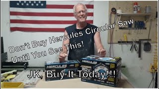 HF HERCULES - Don’t Buy Hercules Circular Saw Until You See This!