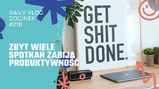 ZBYT WIELE SPOTKAŃ ZABIJA PRODUKTYWNOŚĆ 📉