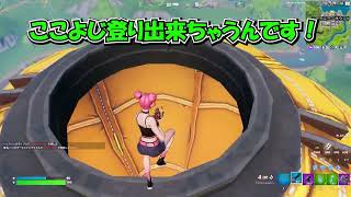 気球で簡単に長距離移動する方法をご紹介します！【Fortnite/フォートナイト】 #shorts