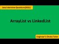 ArrayList vs LinkedList || Java interview questions 2021