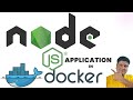 Develop Nodejs JavaScript Application | Run JavaScript Nodejs Application in Docker Container
