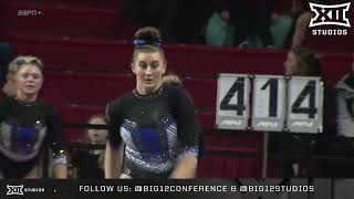 Kylie Eaquinto's 9.85 Vault Performance | BYU vs Iowa State | Big 12 Gymnastics Highlights