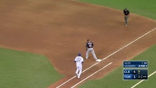 CLE@TOR: Allen notches his 17th save of the year