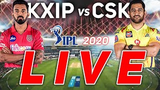 🔴 Live | IPL 2020 CSK Vs KXIP Live | KXIP Vs CSK Live | IPL Toady Match Live Streaming |#kxipvscsk