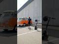 1967 VW Bus vs Super Scooter