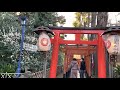 ⛩️ 4k hdr so cute visit of hanazono inari jinja shrine in ueno park tokyo japan 🇯🇵