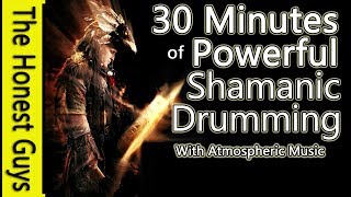 POWERFUL SHAMANIC DRUMMING (With Atmospheric Music) 32 MINS