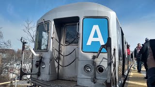 ⁴ᴷ R42 Final Farewell Retirement Runs Along the A Line