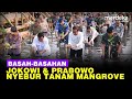 Momen Prabowo & Jokowi Bareng Panglima TNI Kapolri Nyebur Tanam Mangrove