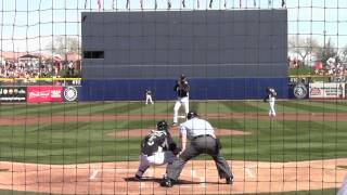 00827 Mike Zunino Spring Training 2013 iwakuma