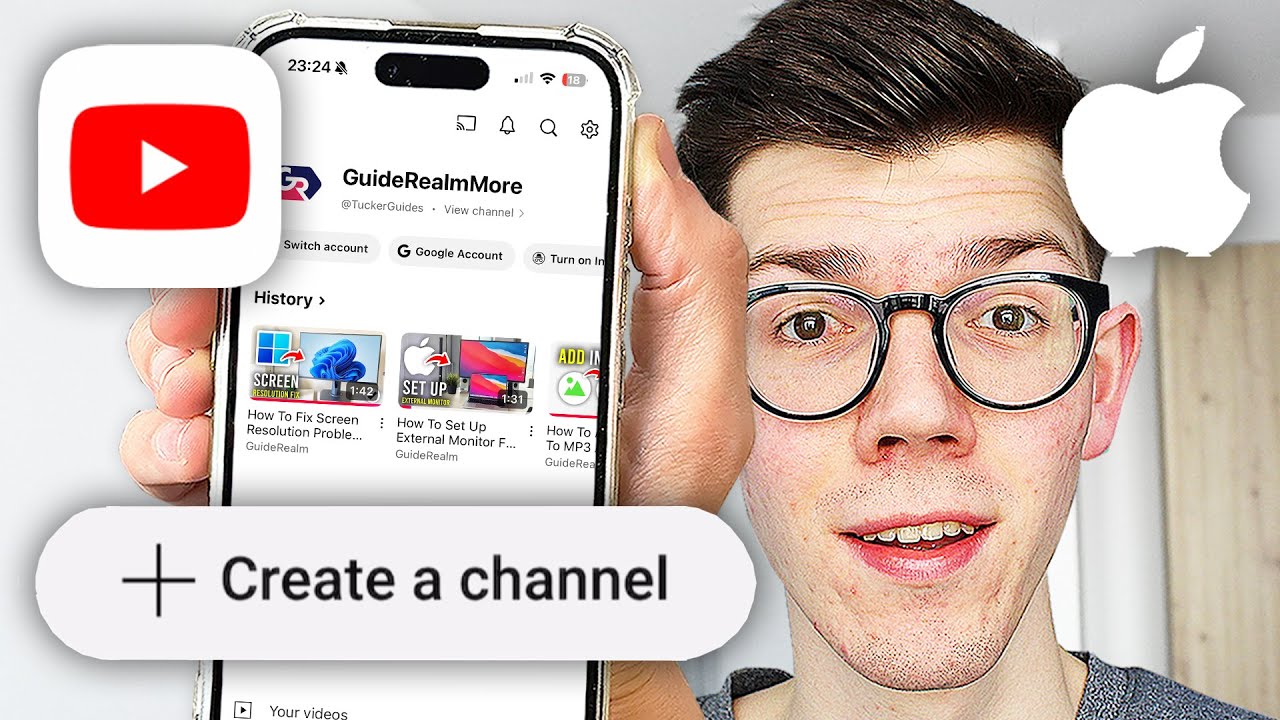 How To Create A Youtube Channel On Iphone Full Guide Youtube