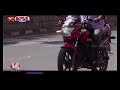 man covers his bike number plate with mask v6 teenmaar news