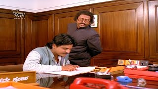 Lokesh Impressed By Shivarajkumar In Interview | Comedy Scene | Aasegobba Meesegobba Kannada Movie