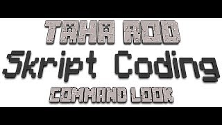 Speed Skript Coding (CommandLook) #1