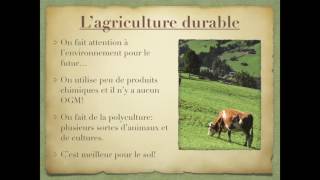 Les pratiques agricoles