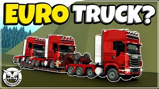 Transporting Three HEAVY TRUCKS TO THE QUARRY In Stormworks!