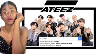 ATEEZ Answer the Web's Most Searched Questions | WIRED | Reaction