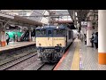 【ef64 1030 返却回送（長野→大宮操→田端）】国鉄ef64形1000番台1030号機が八王子駅に単機で到着するシーン（単9430レ）2022.5.16